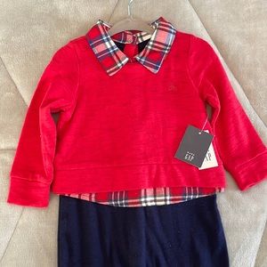 Baby Gap Christmas Outfit NWT Size 12-18 mon
